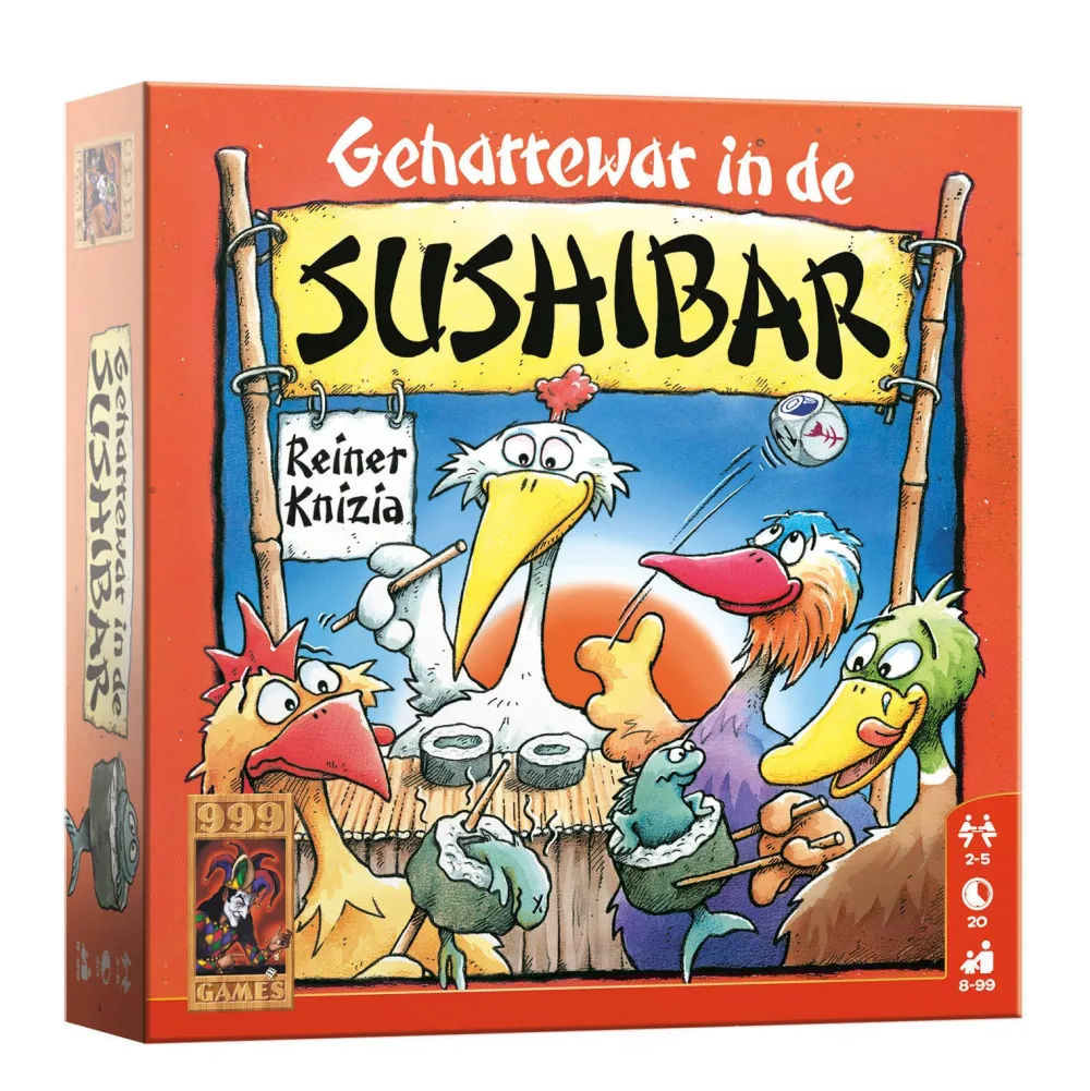 Geharrewar In De Sushibar Dobbelspel|999 Games Sale