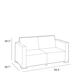 Loungebank California|Allibert Cheap
