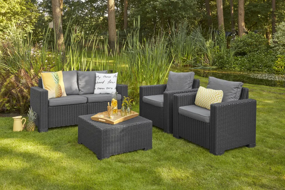 Loungestoelen California (Set Van 2)|Allibert Best Sale