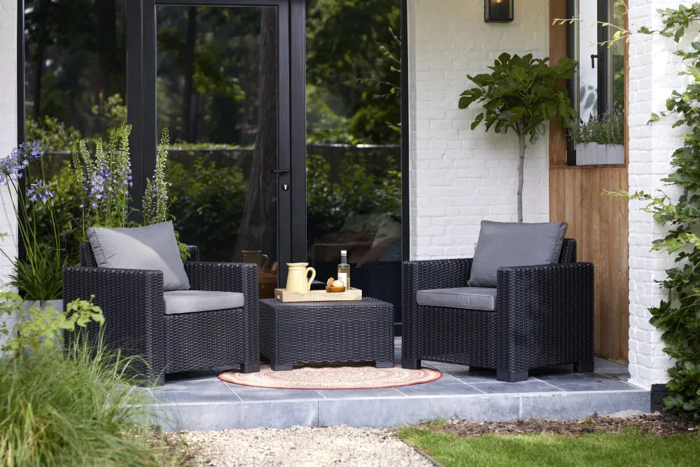 Loungestoelen California (Set Van 2)|Allibert Best Sale