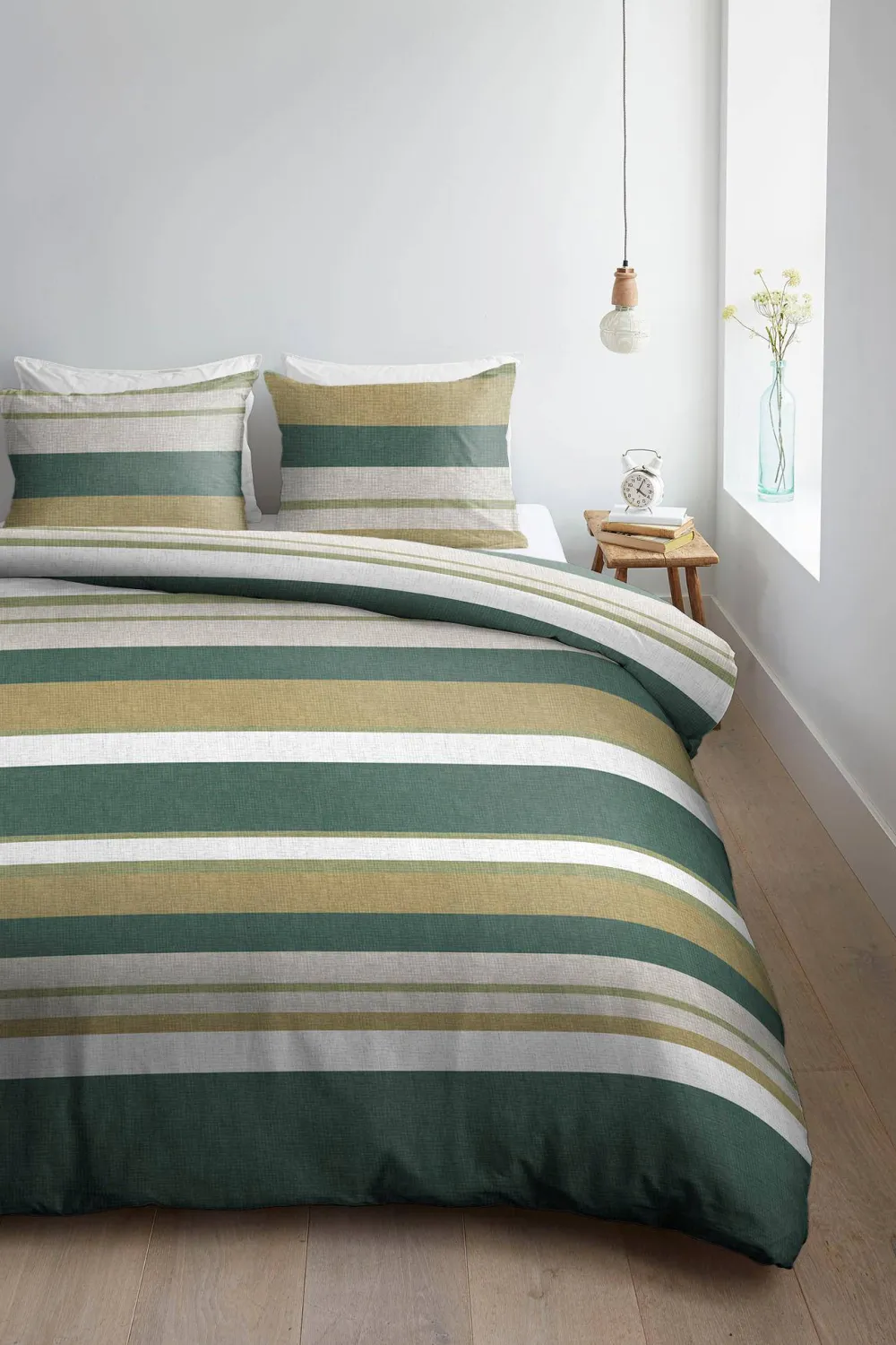 Discount Ambiante Katoenen Dekbedovertrek Lits-Jumeaux Dani (240X220 Cm)