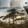 Discount Ambiante Katoensatijnen Dekbedovertrek Lits-Jumeaux Nature (240X220 Cm)