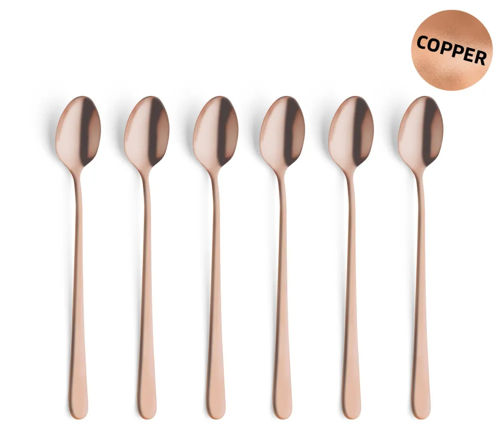 Best Sale Amefa Latte Macchiato Lepel (Set Van 6)