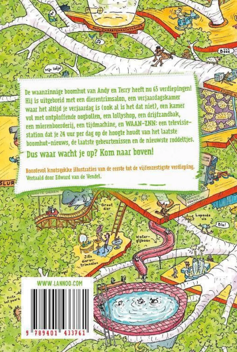 Andy Griffiths De Waanzinnige Boomhut: De Waanzinnige Boomhut Van 65 Verdiepingen|wehkamp Discount