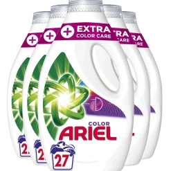 Store Ariel Vloeibaar Wasmiddel + Extra Kleurverzorging - 5 X 27 Wasbeurten - 135 Wasbeurten