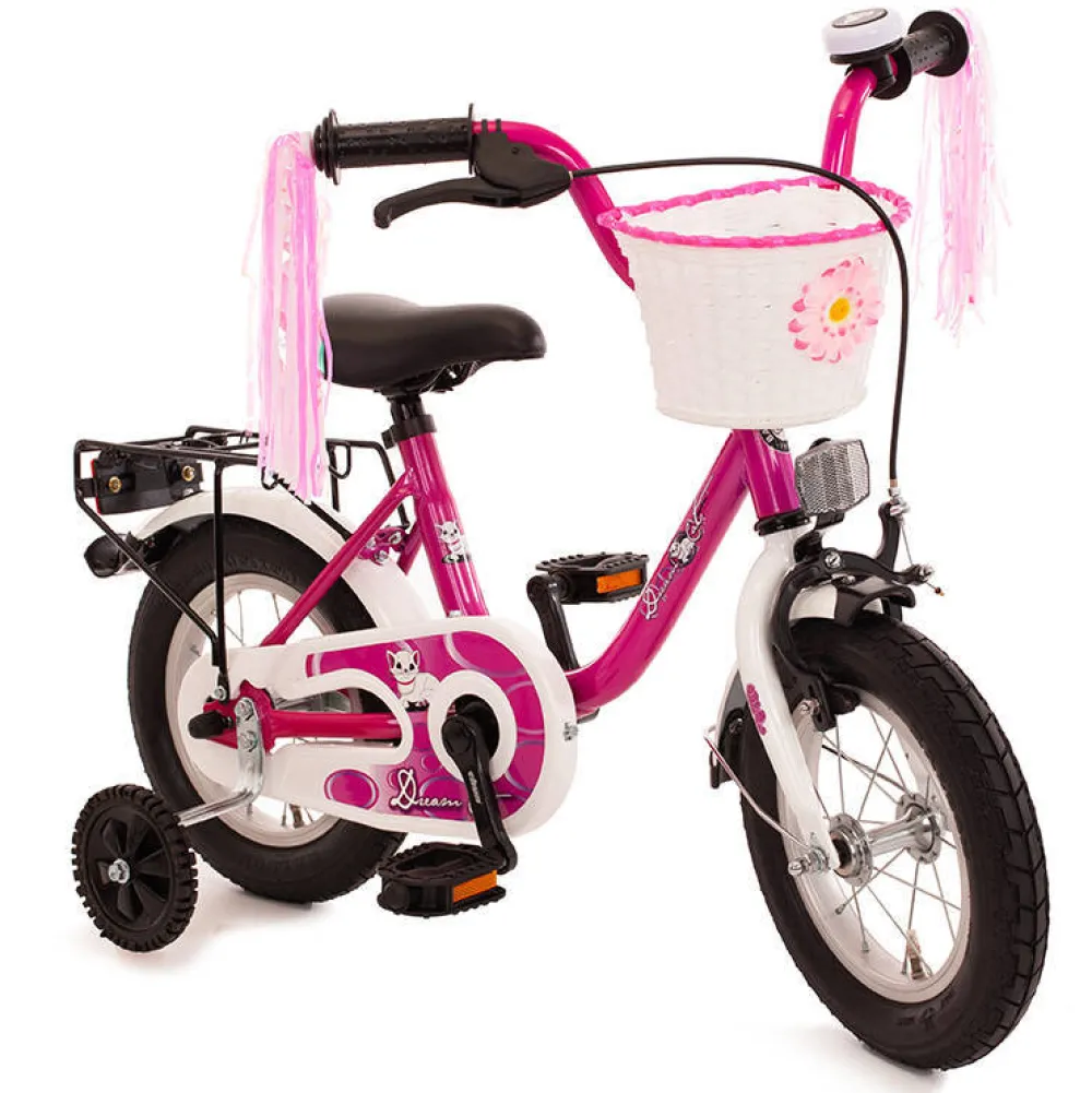 Dream Cat Kinderfiets 14 Inch Paars|Bachtenkirch Best