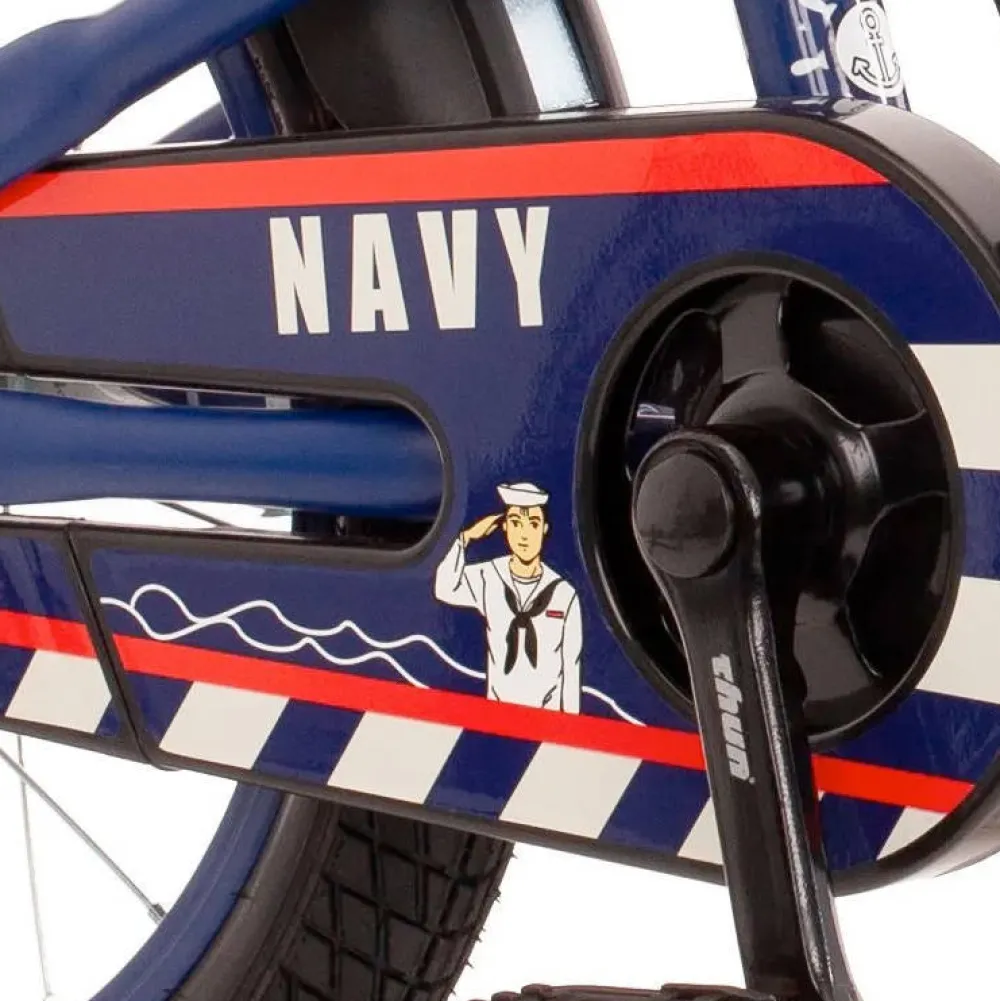 Navy Kinderfiets 14 Inch Donkerblauw|Bachtenkirch Store