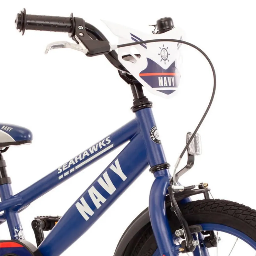 Navy Kinderfiets 18 Inch Donkerblauw|Bachtenkirch Best