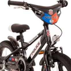 New Police Kinderfiets 16 Inch Zwart|Bachtenkirch Clearance