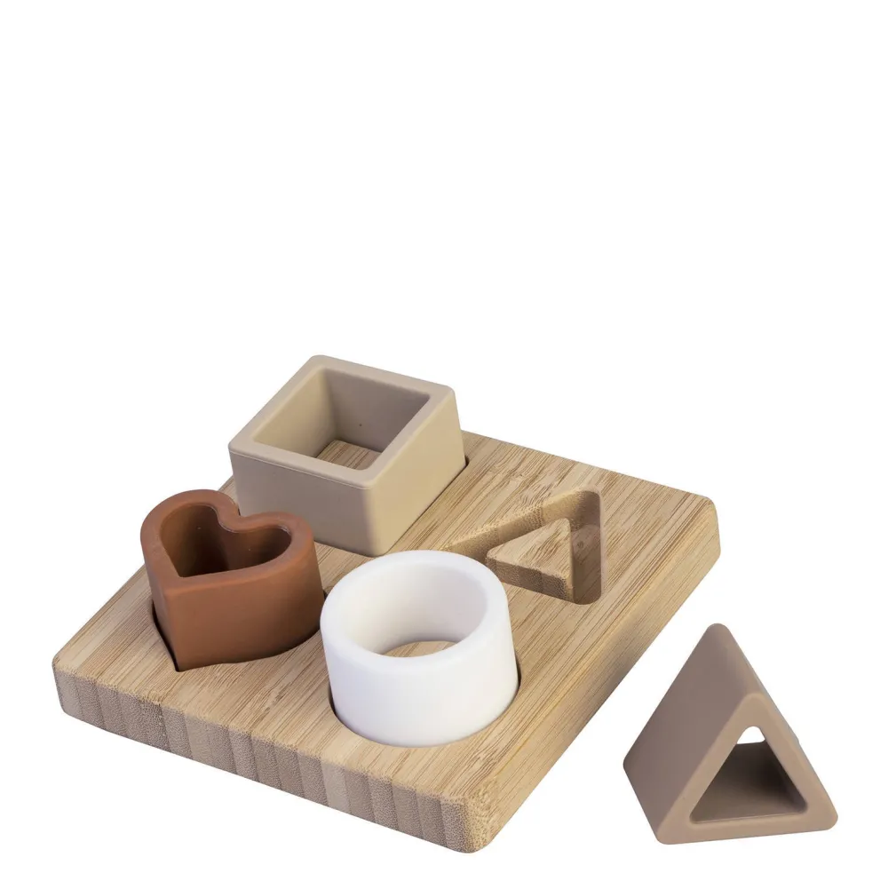 Bamboo & Bpa Free Stove Blokpuzzel 4 Stukjes|BamBam Best