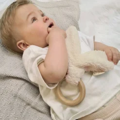 Eco Friendly Wooden Teething Ring With Ears|BamBam Store