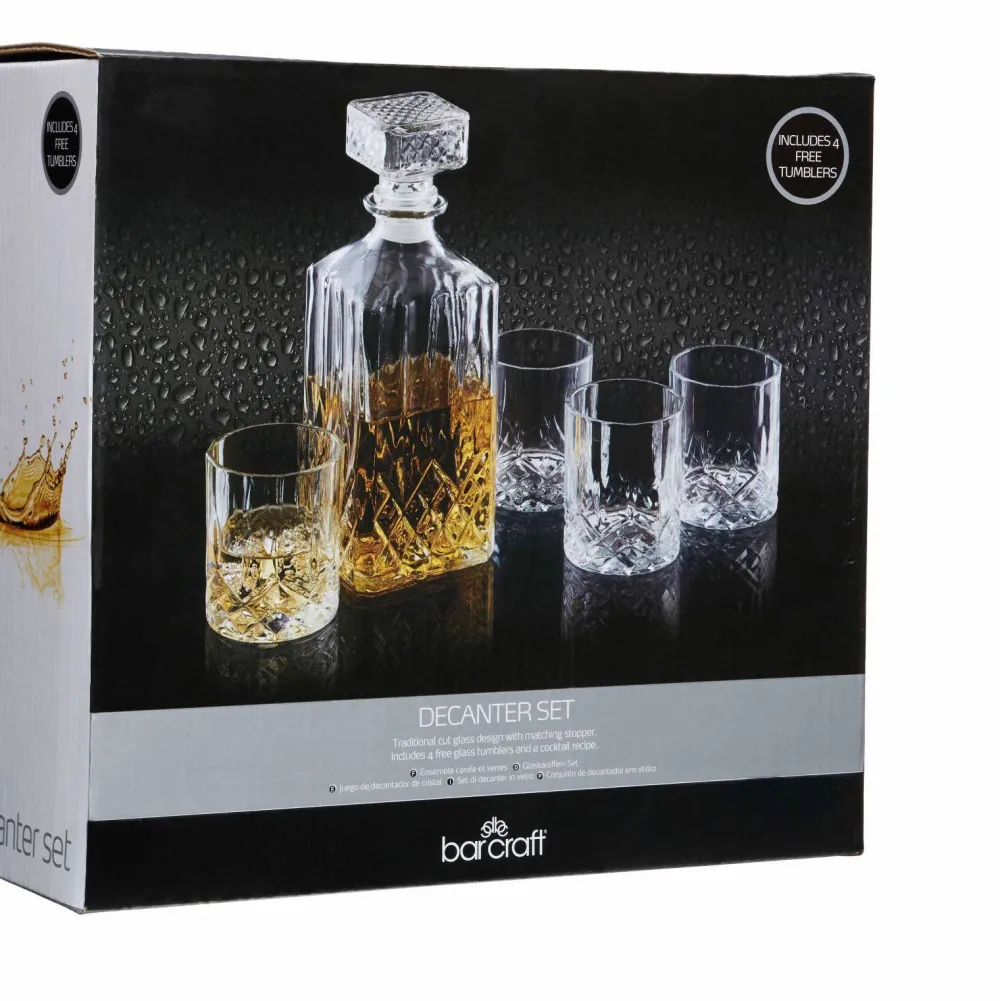 Fashion BarCraft Whisky Set (5-Delig)
