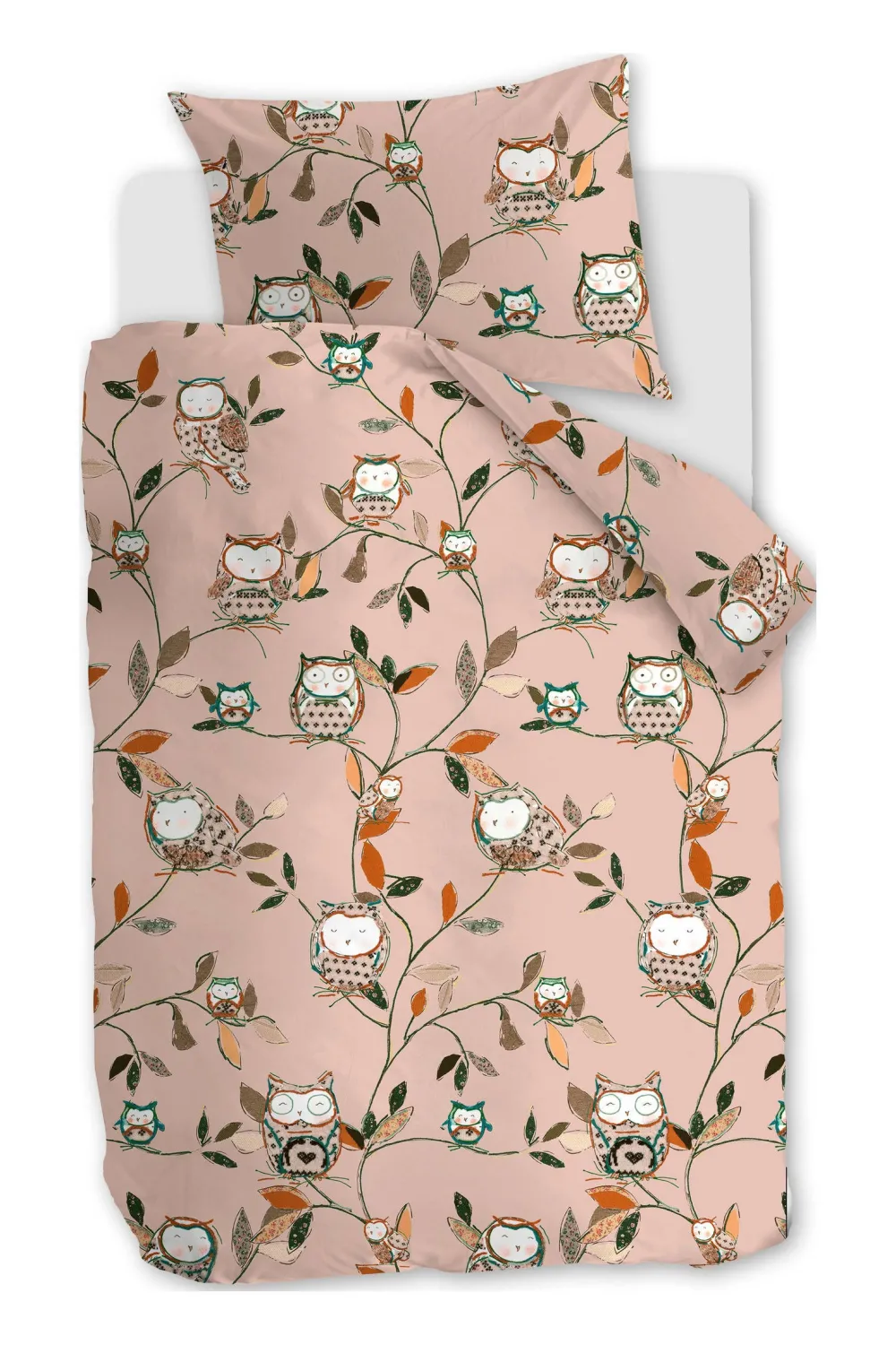 Sale Beddinghouse Katoenen Dekbedovertrek Baby Owlsome (100X135 Cm)