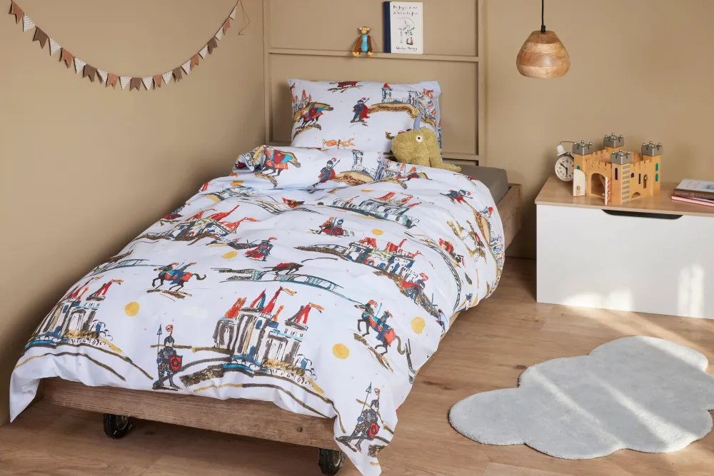 Outlet Beddinghouse Katoenen Dekbedovertrek 1 Persoons Good Knights (140X200 Cm)