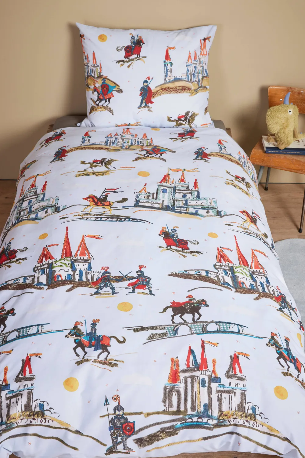 Outlet Beddinghouse Katoenen Dekbedovertrek 1 Persoons Good Knights (140X200 Cm)