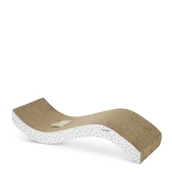 Clearance Beeztees Wiva Kartonnen Krabplank 52X21X10 Wit/Bruin