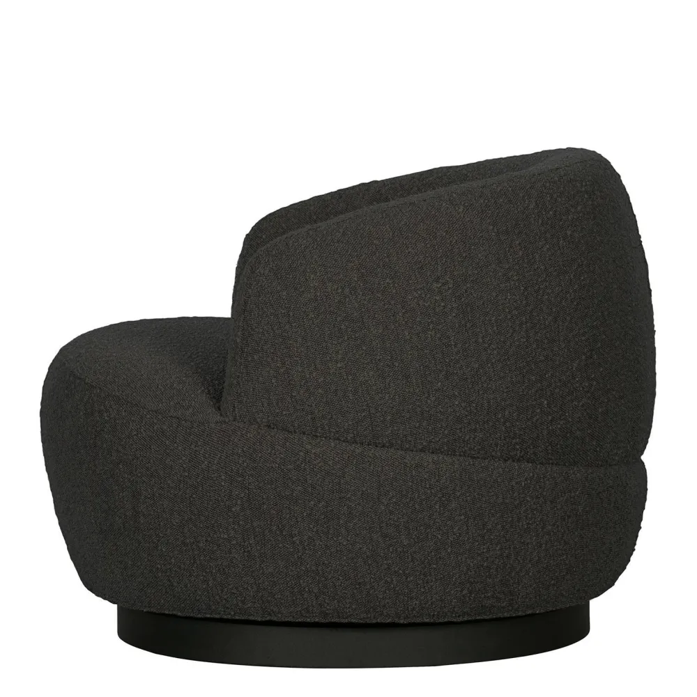 Fashion BePureHome Draaifauteuil Woolly