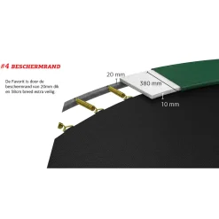 Favorit Trampoline O430 Cm|BERG Fashion