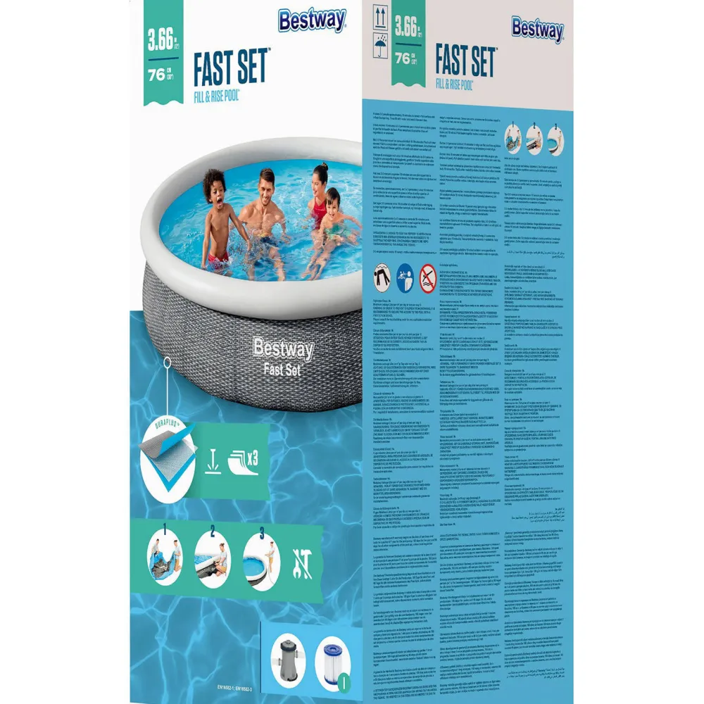 Fast Set Fast Set Zwembadset (366 Cm)|Bestway Flash Sale