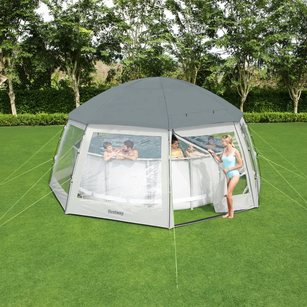 Flowclear Pool Dome (600X600X295 Cm)|Bestway Best