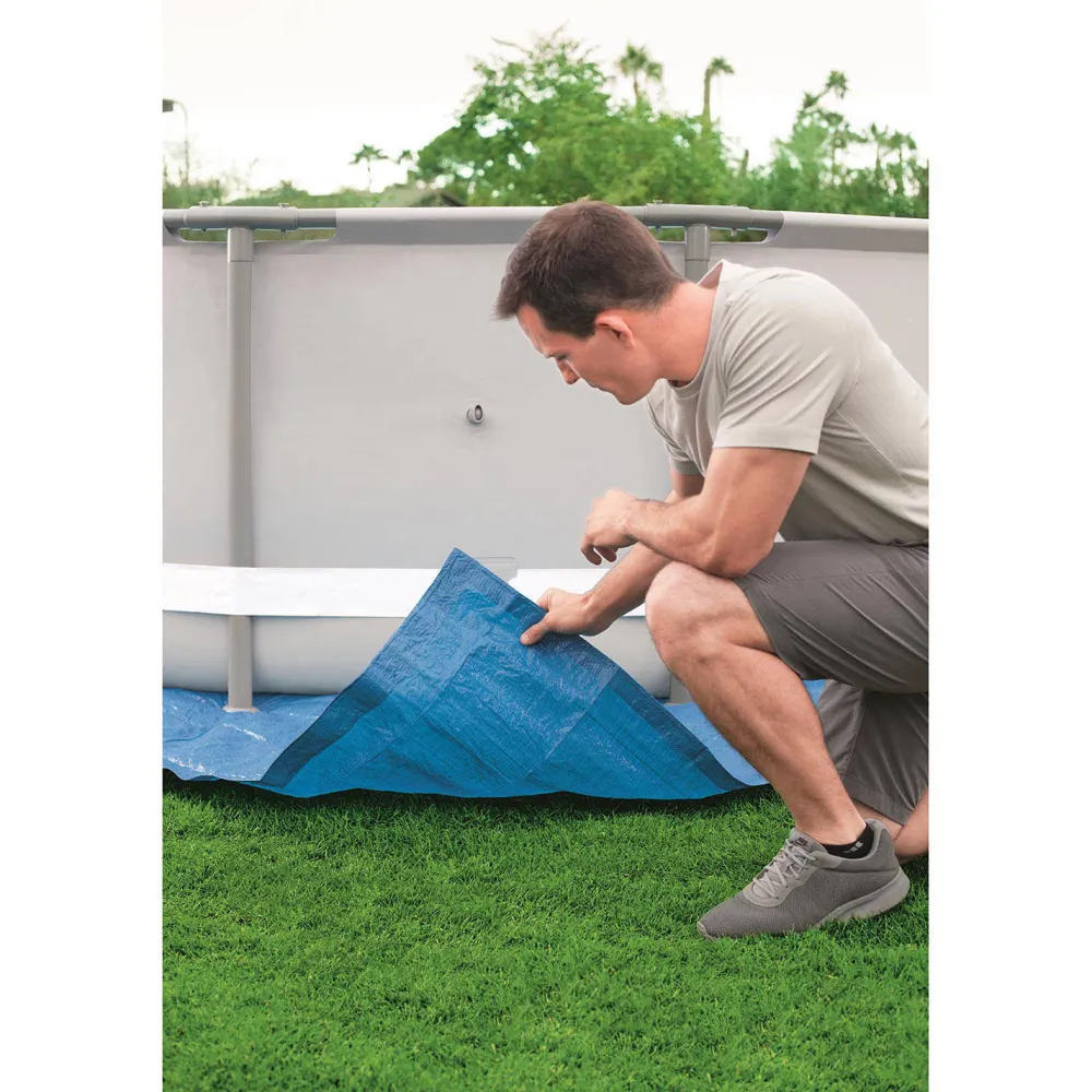Grondzeil Zwembad (488X488 Cm)|Bestway Online