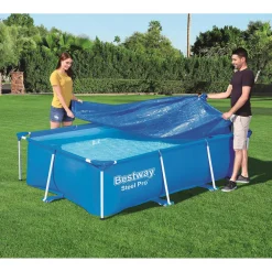 Steel Afdekhoes Zwembad (259X170 Cm)|Bestway Fashion