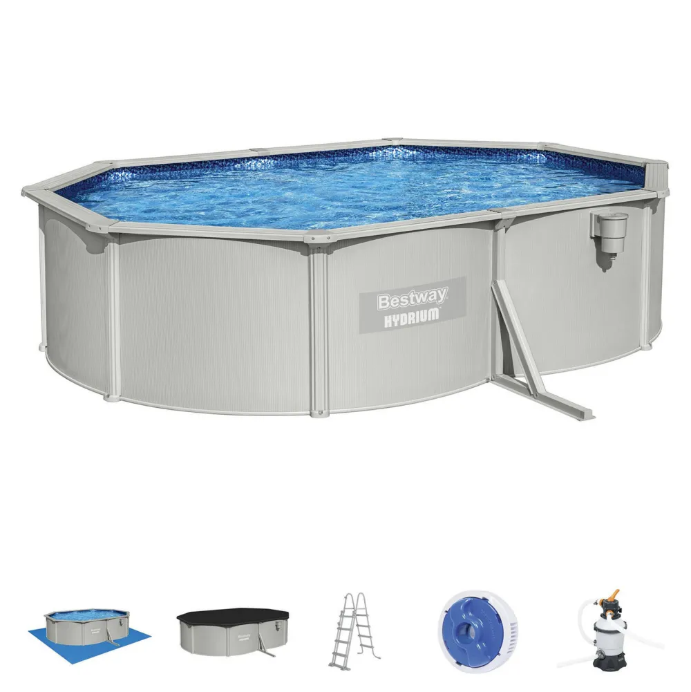 Zwembad Hydrium Set Inclusief Zandfilter (500X360 Cm)|Bestway Store