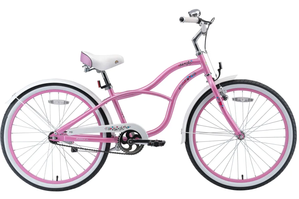 Classic Kinderfiets 24 Inch Roze|BikeStar Hot