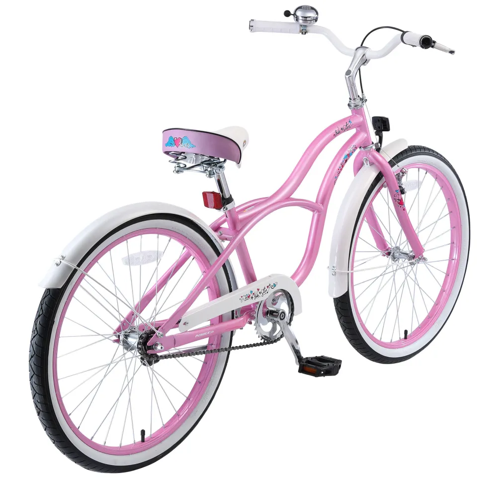 Classic Kinderfiets 24 Inch Roze|BikeStar Hot