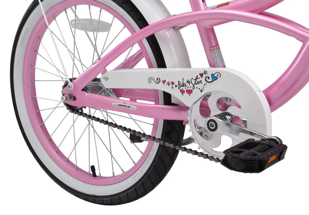 Cruiser Kinderfiets 20 Inch Roze|BikeStar Online