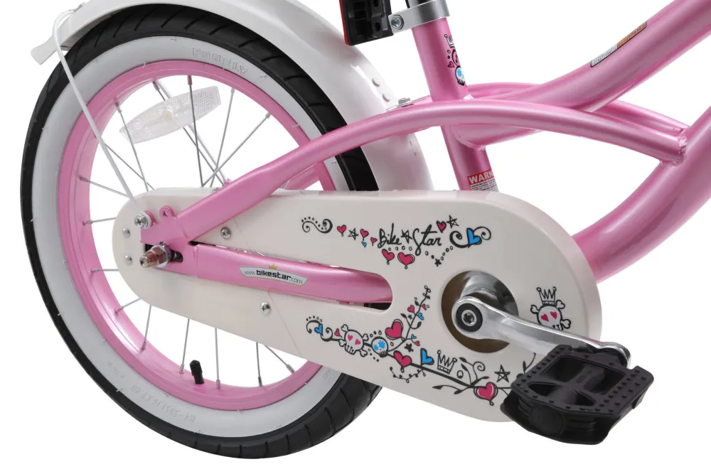 Cruiser Kinderfiets 16 Inch Roze|BikeStar Shop
