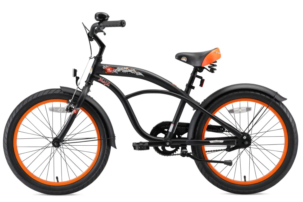 Cruiser Kinderfiets 20 Inch Zwart|BikeStar Flash Sale