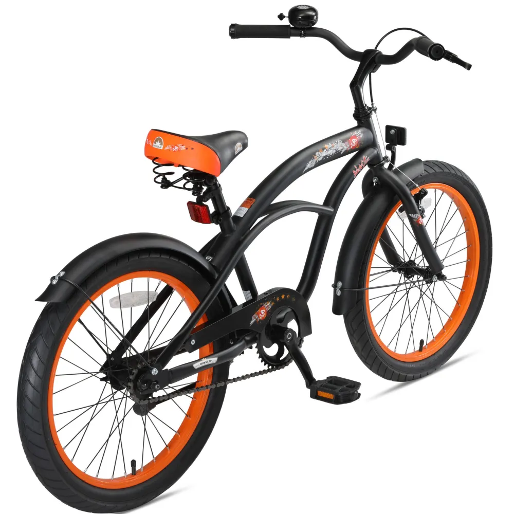 Cruiser Kinderfiets 20 Inch Zwart|BikeStar Flash Sale