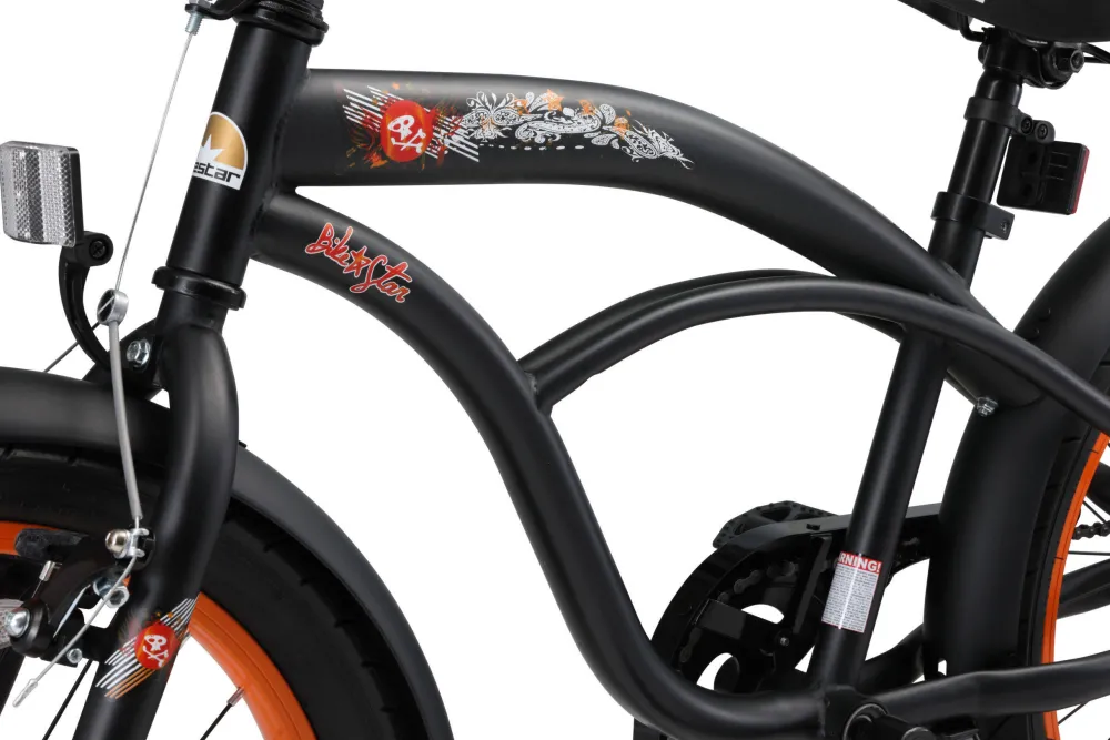 Cruiser Kinderfiets 20 Inch Zwart|BikeStar Flash Sale