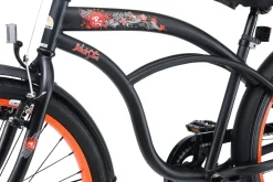 Cruiser Kinderfiets 24 Inch Zwart|BikeStar Discount