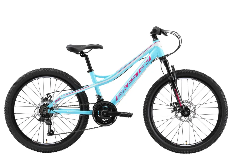 Hardtail Mtb Kinderfiets 24 Inch Turquoise /Wit, 21 Speed|BikeStar Discount