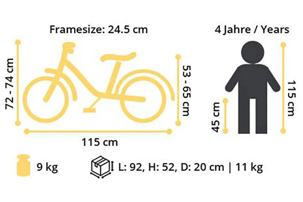 Mountainbike Kinderfiets 16 Inch Zwart|BikeStar Flash Sale