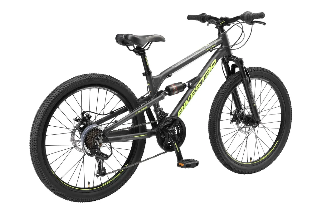 Mtb Fully Kinderfiets 24 Inch Zwart|BikeStar Best Sale