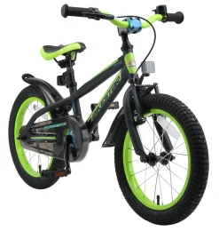 Urban Jungle Kinderfiets 16 Inch Zwart /Groen|BikeStar Store