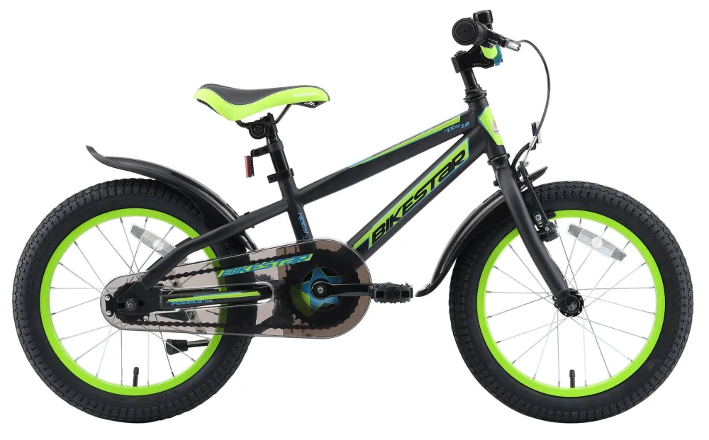 Urban Jungle Kinderfiets 16 Inch Zwart /Groen|BikeStar Store