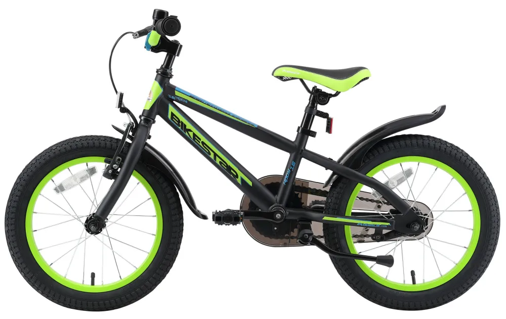 Urban Jungle Kinderfiets 16 Inch Zwart /Groen|BikeStar Store