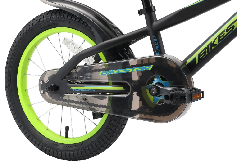 Urban Jungle Kinderfiets 16 Inch Zwart /Groen|BikeStar Store