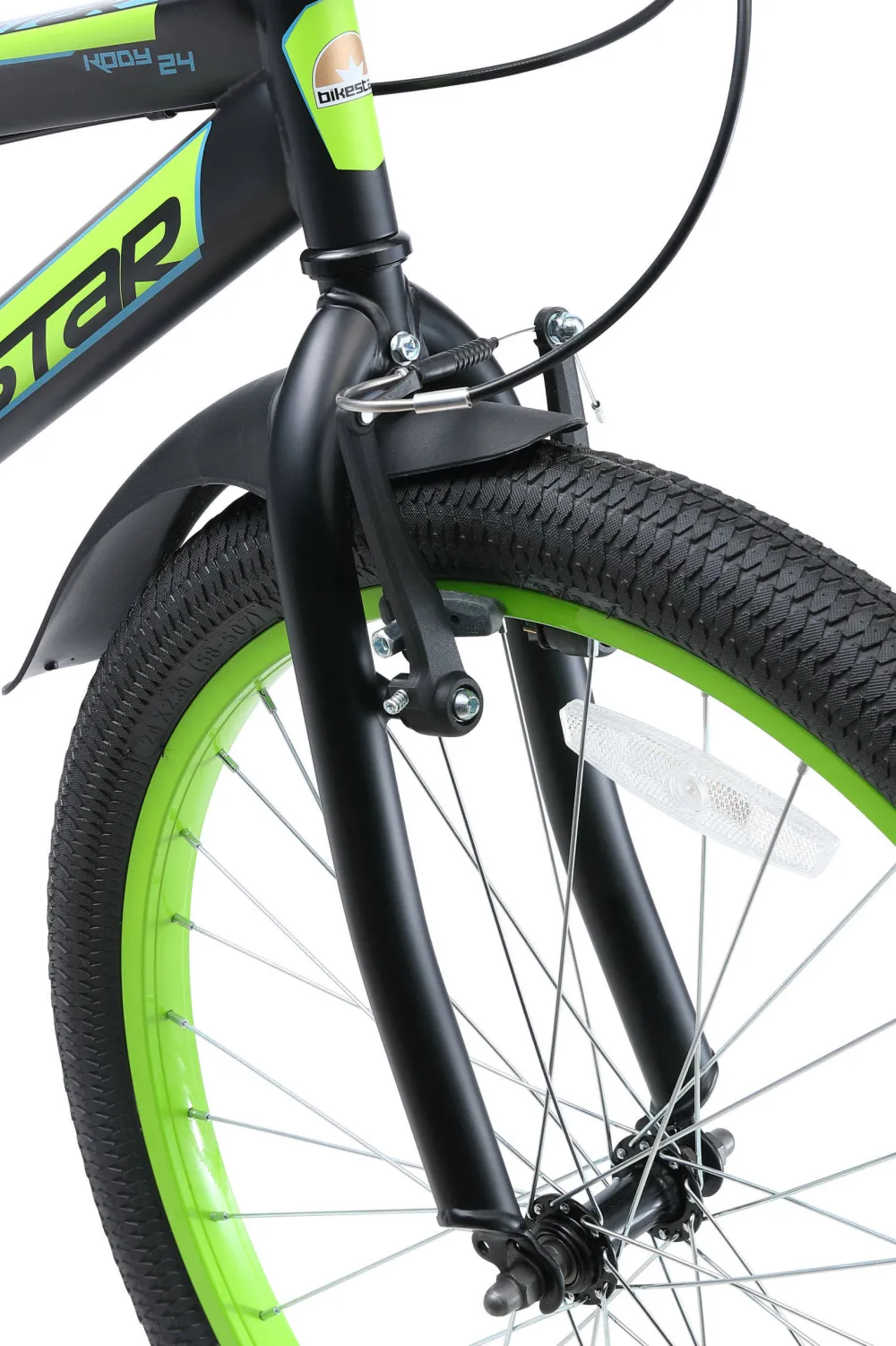 Urban Jungle Kinderfiets 24 Inch Zwart|BikeStar Clearance