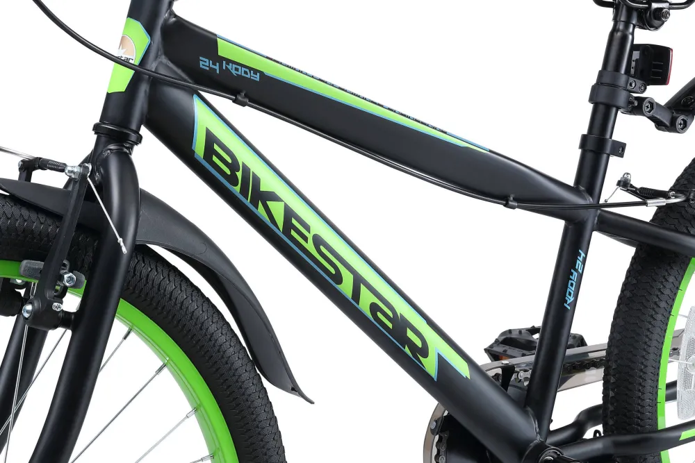 Urban Jungle Kinderfiets 24 Inch Zwart|BikeStar Clearance