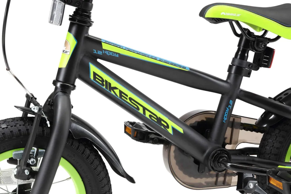 Urban Jungle Kinderfiets 12 Inch Zwart|BikeStar Clearance