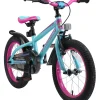 Urban Jungle Kinderfiets 16 Inch Paars /Turquoise|BikeStar Outlet