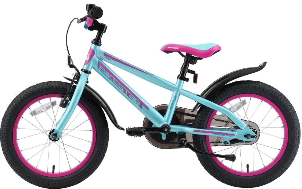 Urban Jungle Kinderfiets 16 Inch Paars /Turquoise|BikeStar Outlet