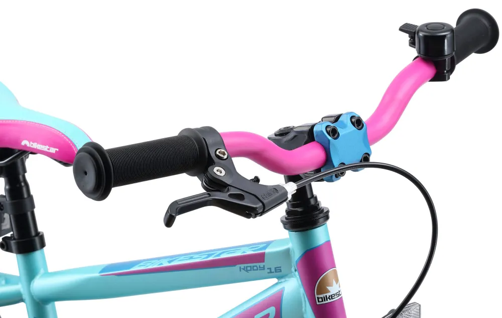 Urban Jungle Kinderfiets 16 Inch Paars /Turquoise|BikeStar Outlet