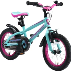 Urban Jungle Kinderfiets 14 Inch Turquoise|BikeStar Sale