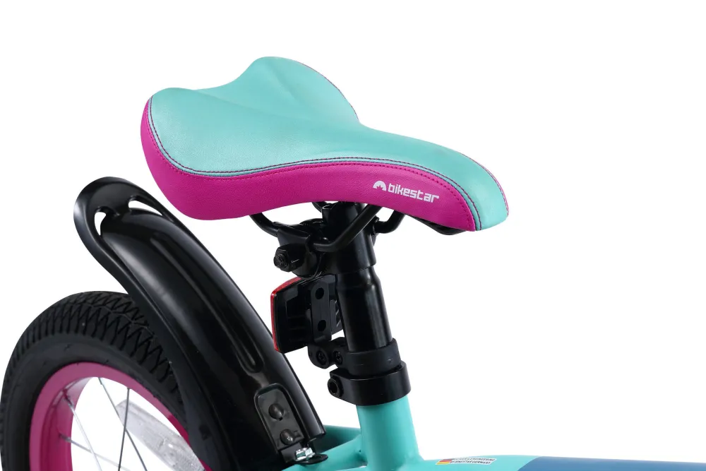 Urban Jungle Kinderfiets 14 Inch Turquoise|BikeStar Sale